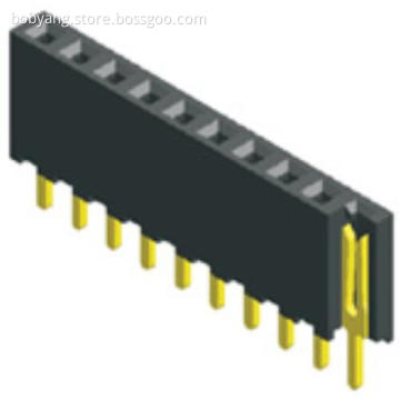 2.0 mm Female Header Straight Type H6.35